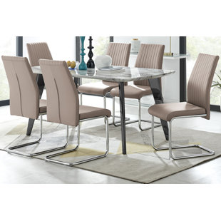 Monte Carlo 7 Piece Dining Set Wayfair